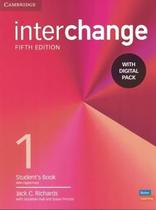 Interchange 1 - student's book with digital pack - 5th edition - CAMBRIDGE UNIVERSITY PRESS DO BRASIL***