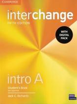 Interchange Intro A Students Book With Digital Pack - 5th Ed