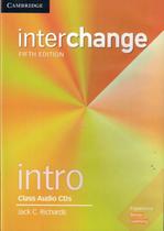 Interchange intro class audio cds - 5th ed - CAMBRIDGE AUDIO VISUAL & BOOK TEACHER
