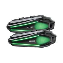Intercomunicador Bluetooth 5.3 Para Capacete De Moto, Headset À Prova d'Água IP67 Com Redução De Intercomunicador Bluetooth 5.3 Para Capacete De Moto, Headset À Prova d'Água IP67 Com Redução De