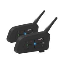 Intercomunicador Bluetooth Duplo Para Telefone EJEAS V7, Headset Para Capacete De Motocicleta Com