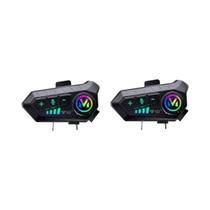 Intercomunicador Bluetooth Para Capacete De Moto 300M Sem Fio V10 2000mAh Walkie Talkie Com Intercomunicador Bluetooth Para Capacete De Moto 300M Sem Fio V10 2000mAh Walkie Talkie Com