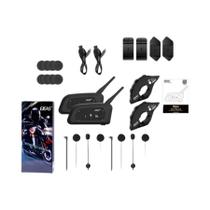 Intercomunicador Bluetooth Para Capacete De Moto EJEAS V6 pro À Prova d'Água 800M Para 6 Intercomunicador Bluetooth Para Capacete De Moto EJEAS V6 pro À Prova d'Água 800M Para 6