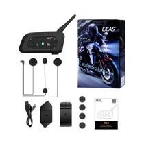 Intercomunicador Bluetooth Para Capacete De Moto EJEAS V6 pro Para 6 Motociclistas, 800m, IP67 À Intercomunicador Bluetooth Para Capacete De Moto EJEAS V6 pro Para 6 Motociclistas, 800m, IP67 À
