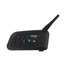 Intercomunicador Bluetooth Para Capacete De Moto XINOWY V6 pro 1200M Para 6 Pilotos, À Prova d'Água,