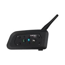 Intercomunicador Bluetooth Para Capacete De Moto XINOWY V6 pro 1200M Para 6 Pilotos, À Prova d'Água,