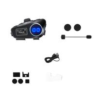 Intercomunicador Bluetooth Para Capacete De Moto Y6X Sem Fio V5.1 Compartilhamento De Música Redução Intercomunicador Bluetooth Para Capacete De Moto Y6X Sem Fio V5.1 Compartilhamento De Música Redução
