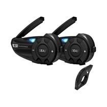 Intercomunicador Bluetooth Para Capacete De Motocicleta À Prova d'Água, Conexão Rápida Para Até 2