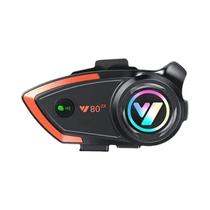 Intercomunicador Bluetooth Para Capacete De Motocicleta Y80 2X Chamada Mãos Livres Redução De Ruído Intercomunicador Bluetooth Para Capacete De Motocicleta Y80 2X Chamada Mãos Livres Redução De Ruído