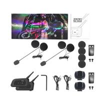 Intercomunicador Bluetooth Para Capacete XINOWY V6 pro 35mm 800M Para 6 Pilotos À Prova d'Água IP65 Intercomunicador Bluetooth Para Capacete XINOWY V6 pro 35mm 800M Para 6 Pilotos À Prova d'Água IP65