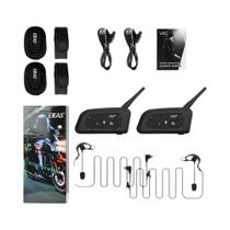 Intercomunicador Bluetooth Para Dois Usuários EJEAS V6C Tipo Walkie-Talkie Para Árbitros De Futebol