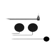 Intercomunicador Bluetooth Universal Para Capacete De Moto Com Microfone Para Capacetes Integrais E