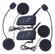 Intercomunicador De Capacete Moto Bmax V6 Bluetooth 5.1 À Prova Dágua