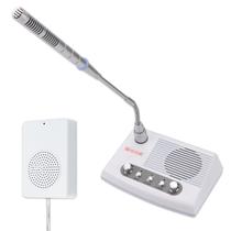 Intercomunicador de janela DESHUN DS-989 Full Duplex com microfone sem fio