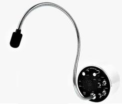 Intercomunicador Gooseneck para Vidro - Modelo WS IT/07 Intercomunicador Gooseneck para Vidro - Modelo WS IT/07