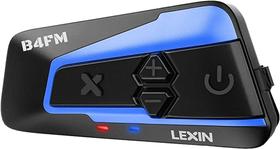 Intercomunicador Lexin B4fm-x Bluetooth5.0 A Prova Dágua Preto