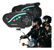 Intercomunicador Moto V8 Plus Fone De Ouvido Bluetooth Capacete 1,5km Intercomunicador Moto V8 Plus Fone De Ouvido Bluetooth Capacete 1,5km