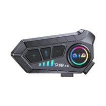 Intercomunicador Para Capacete De Moto À Prova d'Água 1.2x Intercomunicador 300M Compartilhamento De