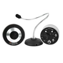 Intercomunicador Pedestal Para Vidro WS IT/07 - Ideal Para Casas Lotéricas e Guichês de Atendimento