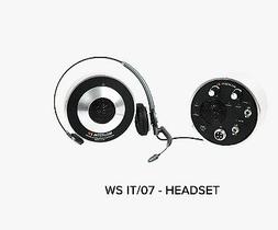 Intercomunicador ws it/07 headset vidro blindado bilheterias - WS INTERCOM