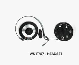 Intercomunicador WS IT/07 Silver - Headset de Alumínio Anodizado Intercomunicador WS IT/07 Silver - Headset de Alumínio Anodizado