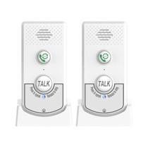 Intercomunicadores Sem Fio Para Idosos 2 Peças H8-2T Chamador De Voz Portátil De Longa Distância