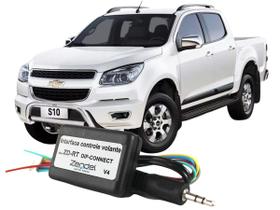 Interface Comando Controle Som Volante S10 2001 a 2012 2013 Central Controle de Som no Volante do Veículo