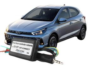 Interface Comando Som Volante Hb20 12 A 2016 2017 2018 2019 Central Controle de Som no Volante do Veículo