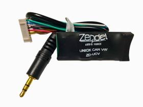 Interface controle comando som volante unick can vw zd-ucv