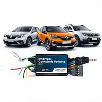 Interface Controle de Volante Kwid Clio Logan Sandero Scenic Duster Captur Master Megane Oroch Symbol Zendel ZD-RN Interface Controle de Volante Kwid Clio Logan Sandero Scenic Duster Captur Master Megane Oroch Symbol Zendel ZD-RN