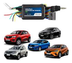 Interface Controle Multimidia Volante Som Comando Botões Manual Zendel Aplicação Clio Symbol Scenic Sandero Kwid Duster