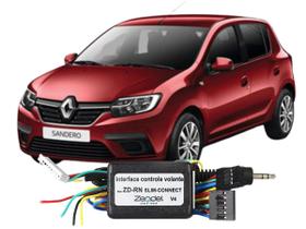 Interface Controle Volante Sandero 2015 2016 2017 2018 2019 Central Controle de Som no Volante do Veículo Interface Controle Volante Sandero 2015 2016 2017 2018 2019 Central Controle de Som no Volante do Veículo