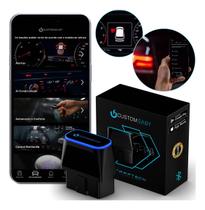 Interface Customização Faaftech Custom Easy OBDII Bluetooth Instalação LED Sem Erro e Personalização de Painel