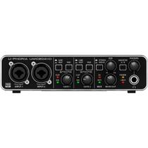 Interface de Áudio 2 IN x 4 OUT c/ USB U-PHORIA UMC204HD - Behringer - Behringer