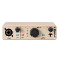 Interface de áudio Arturia MiniFuse 1 USB-C Champagne