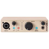 Interface de áudio Arturia MiniFuse 1 USB-C Portátil Champagne