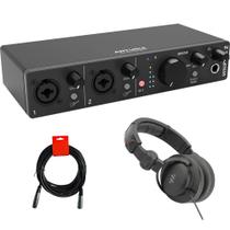 Interface de áudio Arturia MiniFuse 2 USB-C com fones de ouvido Interface de áudio Arturia MiniFuse 2 USB-C com fones de ouvido
