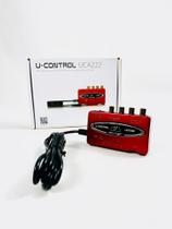 Interface De Áudio Behringer U-control Uca222 Cod 8047 Interface De Áudio Behringer U-control Uca222 Cod 8047