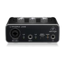 Interface De Áudio Behringer U-phoria Um2