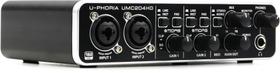 Interface de áudio Behringer U-Phoria UMC204HD 2 entradas/4 saídas USB 2.0