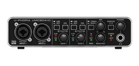 Interface de áudio Behringer U-Phoria UMC204HD
