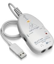 Interface De Áudio Behringer Ucg102 Guitar Link Usb Guitarra