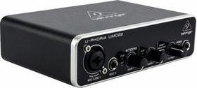 Interface De Audio Behringer Umc22 Melhor Que Um2 Lj Oficial