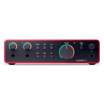 Interface de Áudio Focusrite Scarlett 2i2 4ª Geração