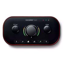 Interface De Áudio Focusrite Vocaster Two Com Bluetooth