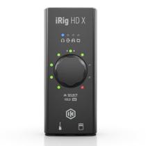 Interface de Áudio iRig HD X da IK Multimedia - 96kHz/24-bit para Guitarra