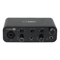 Interface de audio kolt trackbox 22 usb-c 2 canais
