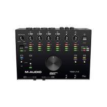 Interface de Áudio M-Audio AIR 192 USB MIDI 14 com 8 Canais 4 Entradas Combo XLR/TRS 4 Entradas TRS Balanceadas Conversão 24-bit/192kHz e Software Interface de Áudio M-Audio AIR 192 USB MIDI 14 com 8 Canais 4 Entradas Combo XLR/TRS 4 Entradas TRS Balanceadas Conversão 24-bit/192kHz e Software