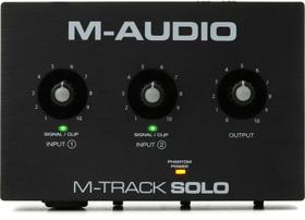 Interface De Audio M Audio M Track Solo Usb - M-audio
