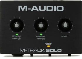 Interface De Audio M Audio M Track Solo Usb - M-audio